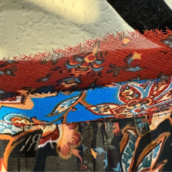 Zara print blouse with paisley - Picture 5 of 11